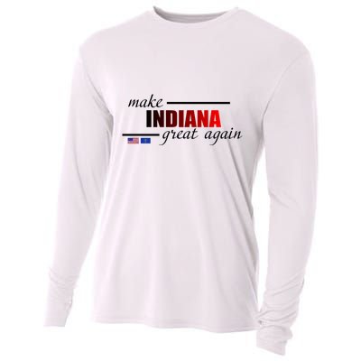 Make Indiana Great Again Cooling Performance Long Sleeve Crew