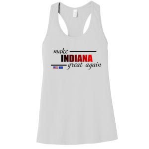 Make Indiana Great Again Women's Racerback Tank