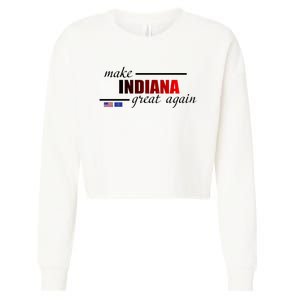 Make Indiana Great Again Cropped Pullover Crew