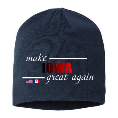 Make Iowa Great Again Sustainable Beanie