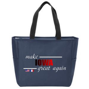 Make Iowa Great Again Zip Tote Bag