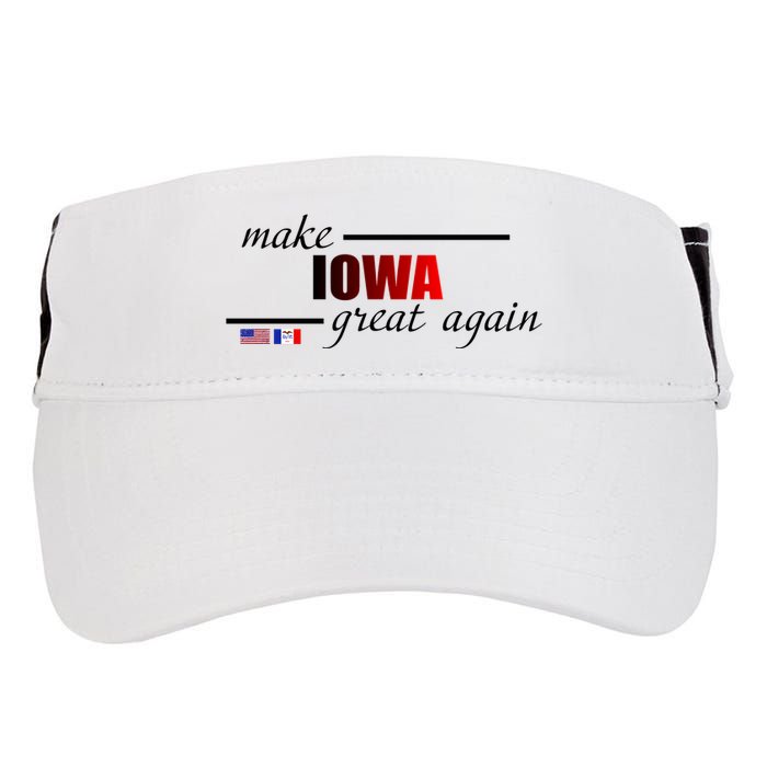 Make Iowa Great Again Adult Drive Performance Visor
