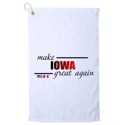 Make Iowa Great Again Golf Towel