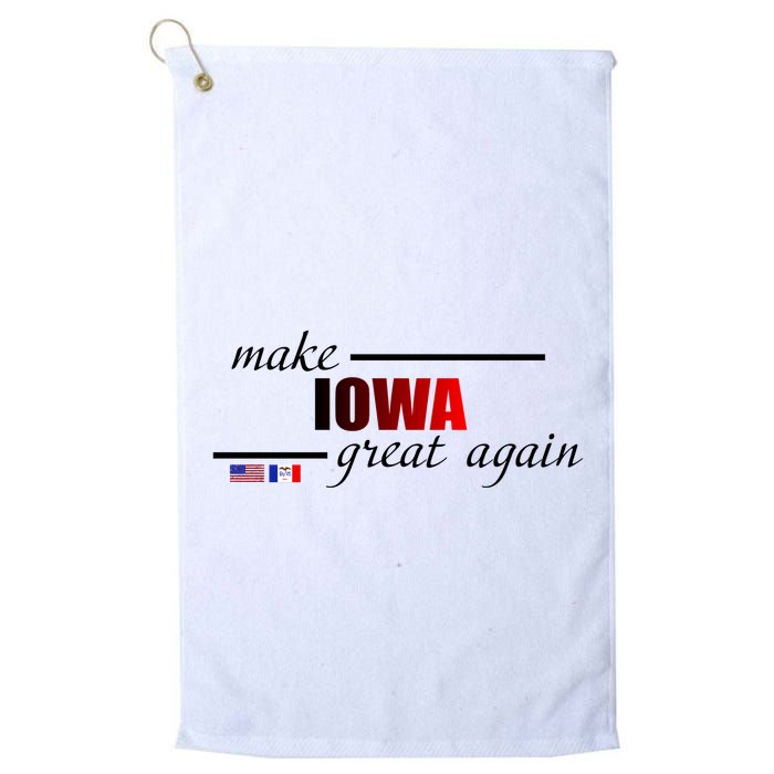 Make Iowa Great Again Golf Towel