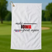 Make Iowa Great Again Golf Towel