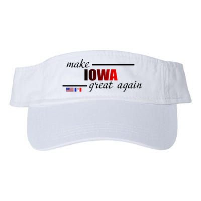 Make Iowa Great Again Valucap Bio-Washed Visor