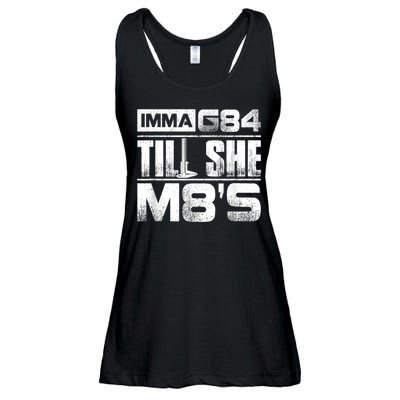 Machinist Imma G84 Till She M8's Birthday Ladies Essential Flowy Tank