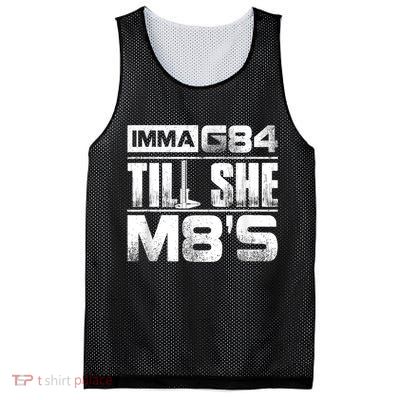 Machinist Imma G84 Till She M8's Birthday Mesh Reversible Basketball Jersey Tank