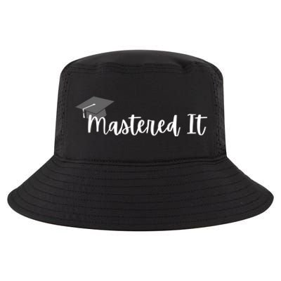 Mastered It! Graduation Master's Degree College Grad Cute Gift Cool Comfort Performance Bucket Hat