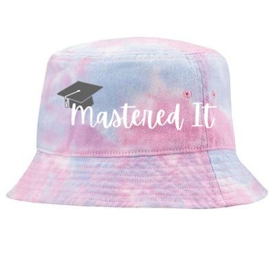 Mastered It! Graduation Master's Degree College Grad Cute Gift Tie-Dyed Bucket Hat