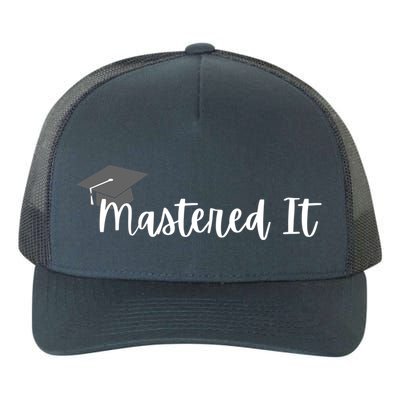 Mastered It! Graduation Master's Degree College Grad Cute Gift Yupoong Adult 5-Panel Trucker Hat