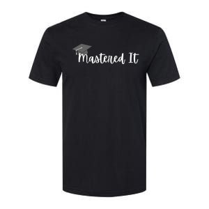 Mastered It! Graduation Master's Degree College Grad Cute Gift Softstyle CVC T-Shirt