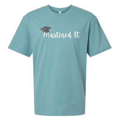 Mastered It! Graduation Master's Degree College Grad Cute Gift Sueded Cloud Jersey T-Shirt