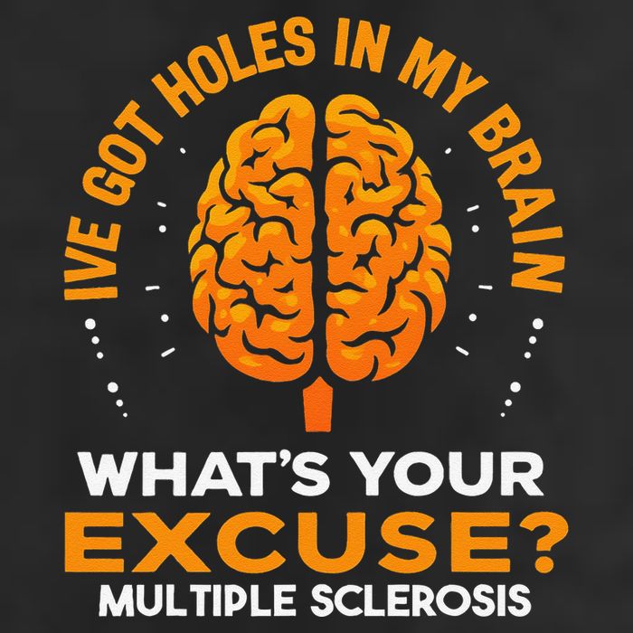 Ms IVe Got Holes In My Brain Multiple Sclerosis Awareness Gift 15oz Campfire Ceramic Mug
