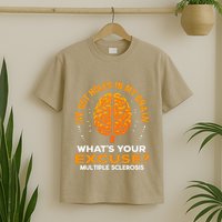 Ms IVe Got Holes In My Brain Multiple Sclerosis Awareness Gift T-Shirt