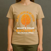 Ms IVe Got Holes In My Brain Multiple Sclerosis Awareness Gift T-Shirt