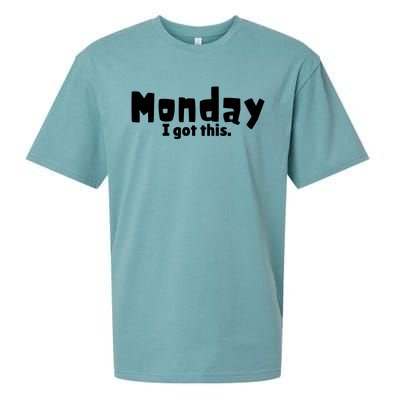 Monday I Got This. Sueded Cloud Jersey T-Shirt