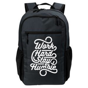 Motivational Inspirational Gift Work Hard Stay Humble Gift Daily Commute Backpack