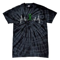 Mental Illness Green Ribbon Mental Health Awareness Month Tie-Dye T-Shirt