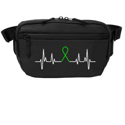 Mental Illness Green Ribbon Mental Health Awareness Month Crossbody Pack