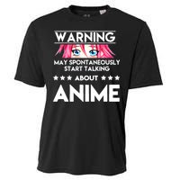 Might Start Talking About Anime  Cooling Performance Crew T-Shirt