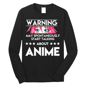 Might Start Talking About Anime  Long Sleeve Shirt