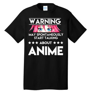 Might Start Talking About Anime  Tall T-Shirt