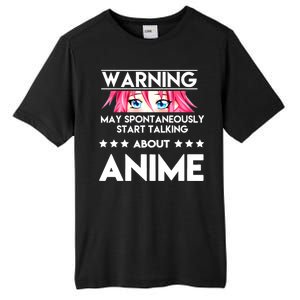 Might Start Talking About Anime  Tall Fusion ChromaSoft Performance T-Shirt