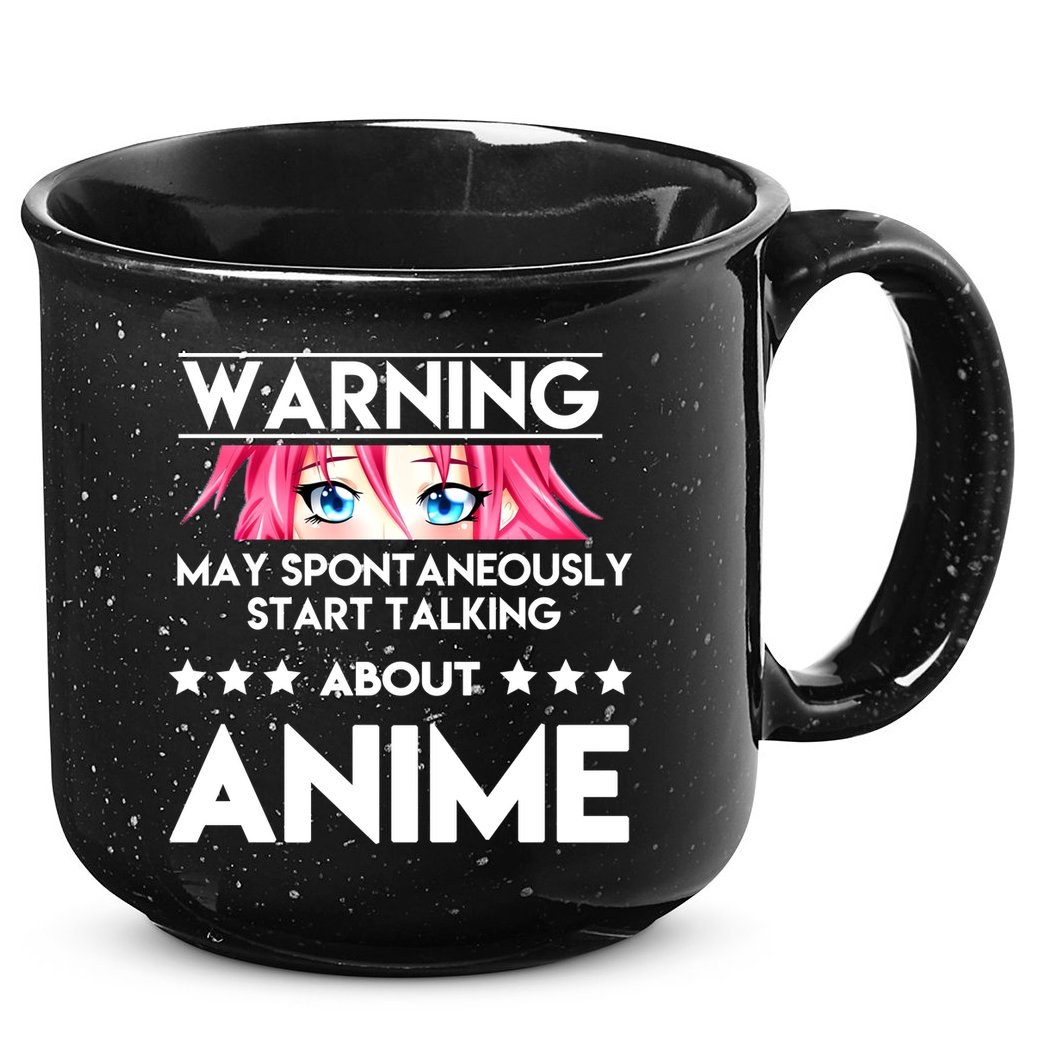 Might Start Talking About Anime  15oz Campfire Ceramic Mug
