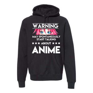 Might Start Talking About Anime  Premium Hoodie