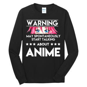 Might Start Talking About Anime  Tall Long Sleeve T-Shirt