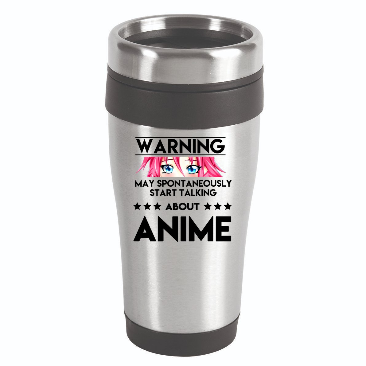Might Start Talking About Anime  16oz Travel Tumbler