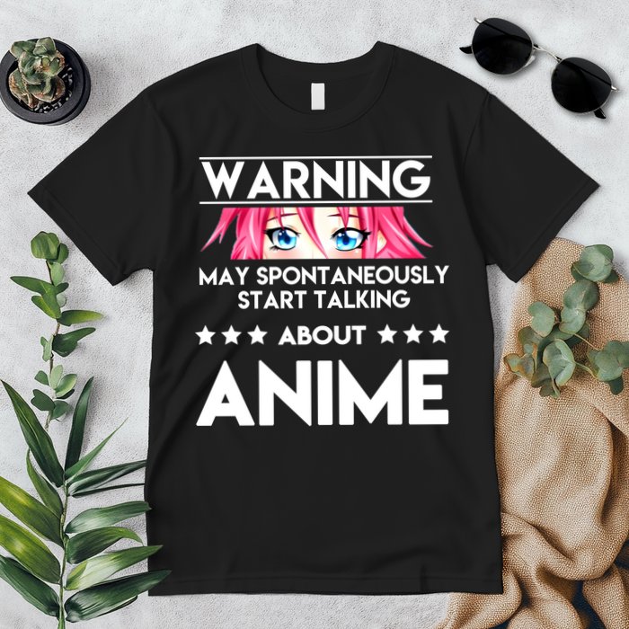Might Start Talking About Anime  Premium T-Shirt