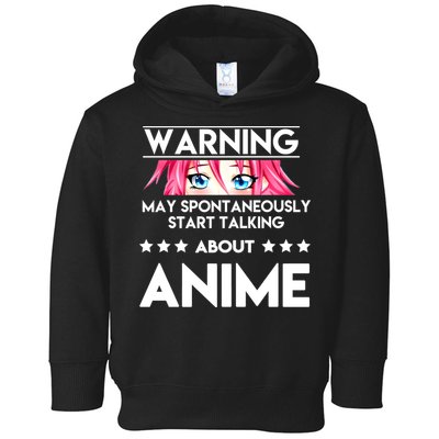 Might Start Talking About Anime  Toddler Hoodie