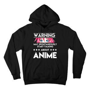 Might Start Talking About Anime  Tall Hoodie