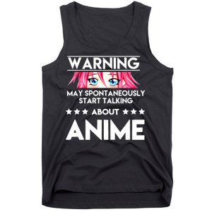 Might Start Talking About Anime  Tank Top