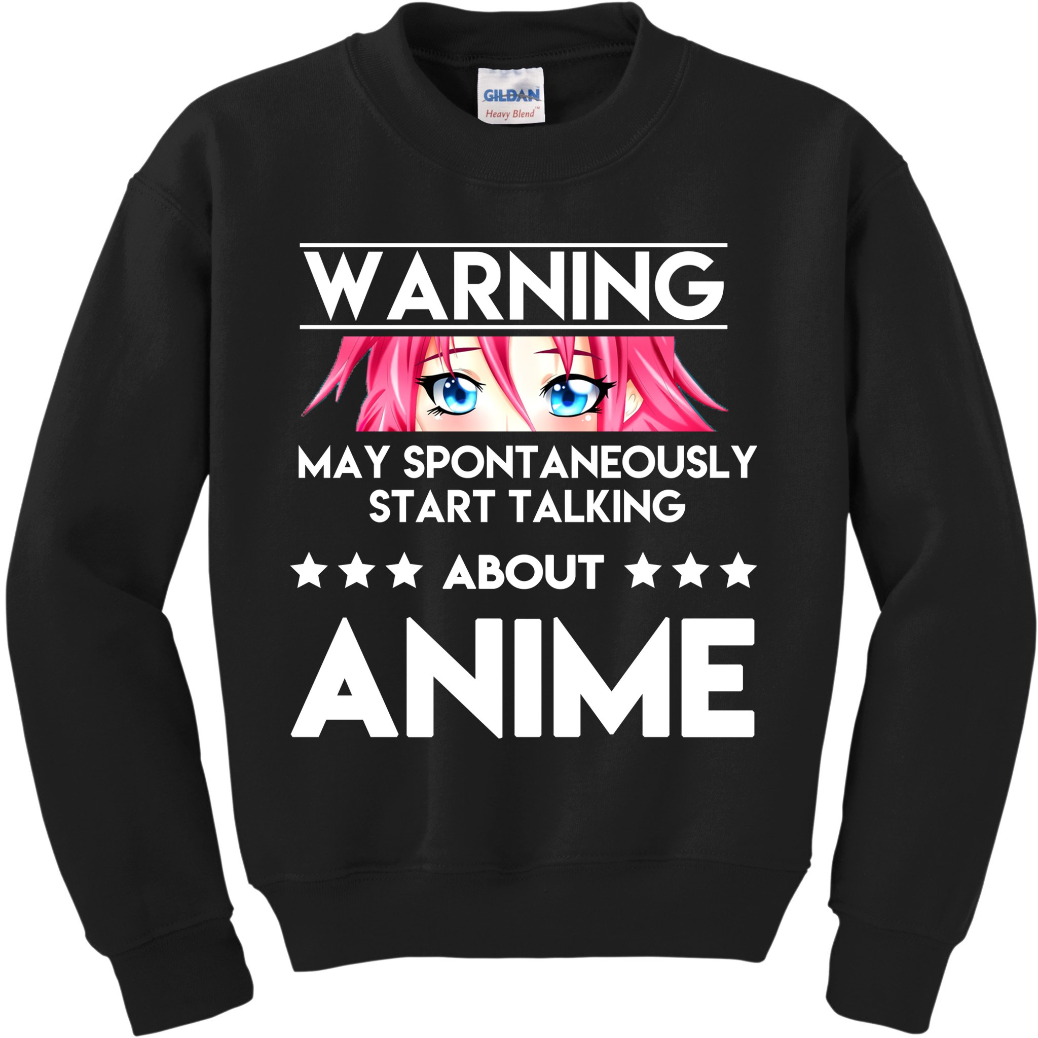 Might Start Talking About Anime  Kids Sweatshirt