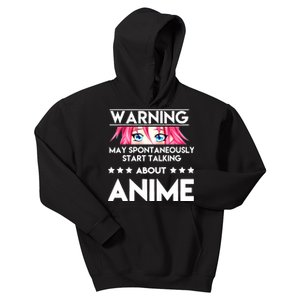 Might Start Talking About Anime  Kids Hoodie