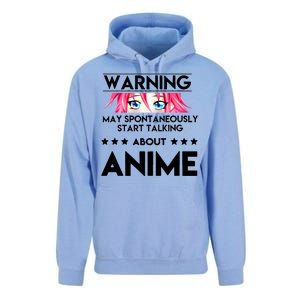 Might Start Talking About Anime  Unisex Surf Hoodie