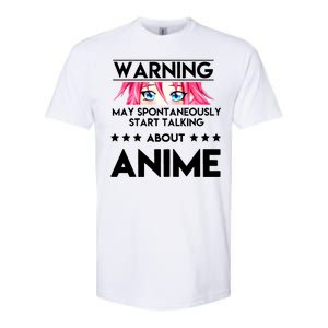 Might Start Talking About Anime  Softstyle CVC T-Shirt