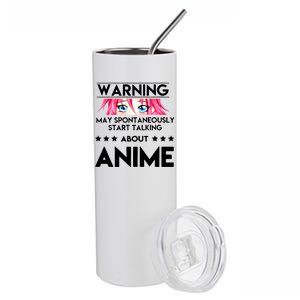 Might Start Talking About Anime  Stainless Steel Tumbler