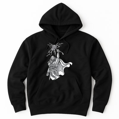 Mighty Thor With Hammer Hoodie