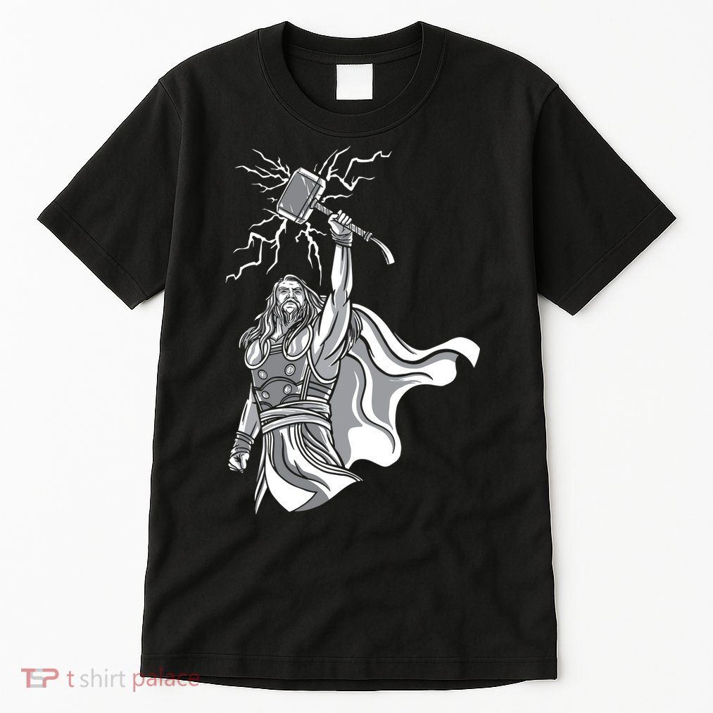 Mighty Thor With Hammer Tall T-Shirt