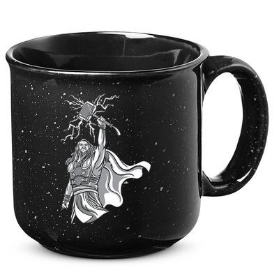 Mighty Thor With Hammer 15oz Campfire Ceramic Mug