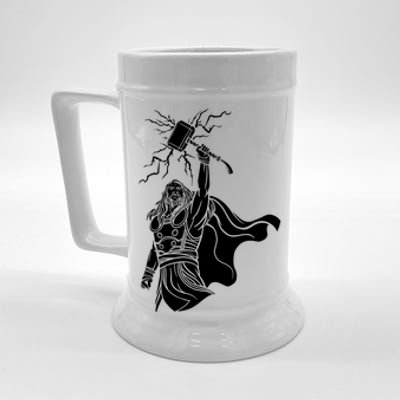 Mighty Thor With Hammer Beer Stein