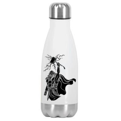 Mighty Thor With Hammer Stainless Steel Insulated Water Bottle