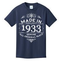 Made In Highest Quality Genuine All Original Parts 1933 90th Birthday Kids T-Shirt