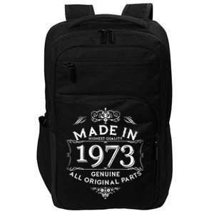 Made In Highest Quality Genuine All Original Parts 1973 50th Birthday Impact Tech Backpack