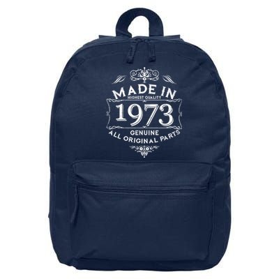 Made In Highest Quality Genuine All Original Parts 1973 50th Birthday 16 in Basic Backpack