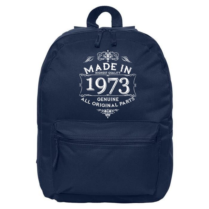 Made In Highest Quality Genuine All Original Parts 1973 50th Birthday 16 in Basic Backpack